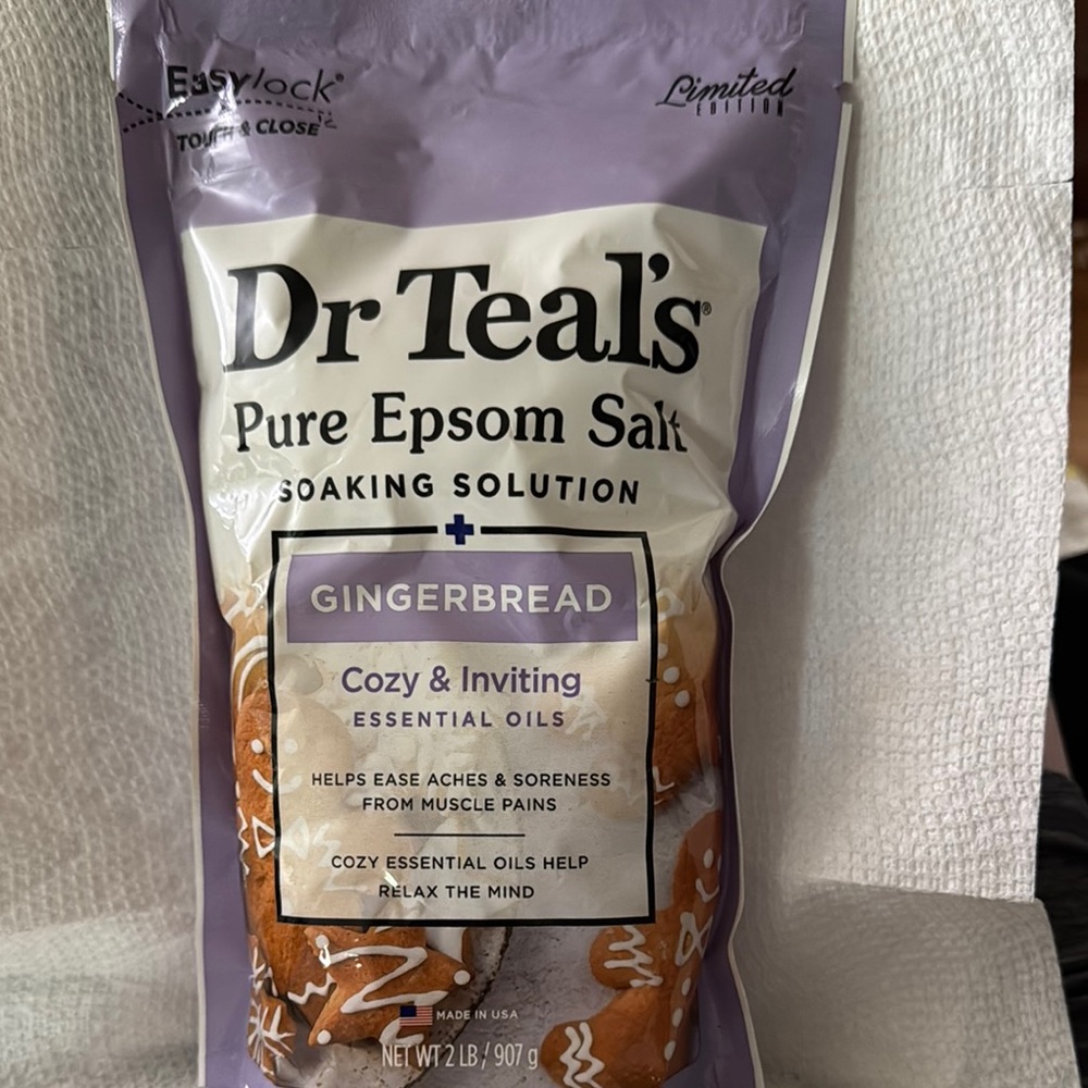 Dr Teal's Gingerbread Epsom Salt